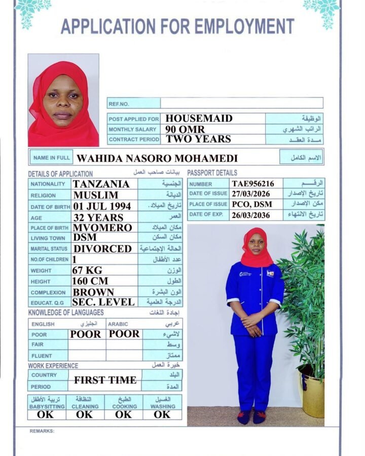 WAHIDA NASORO MOHAMEDI